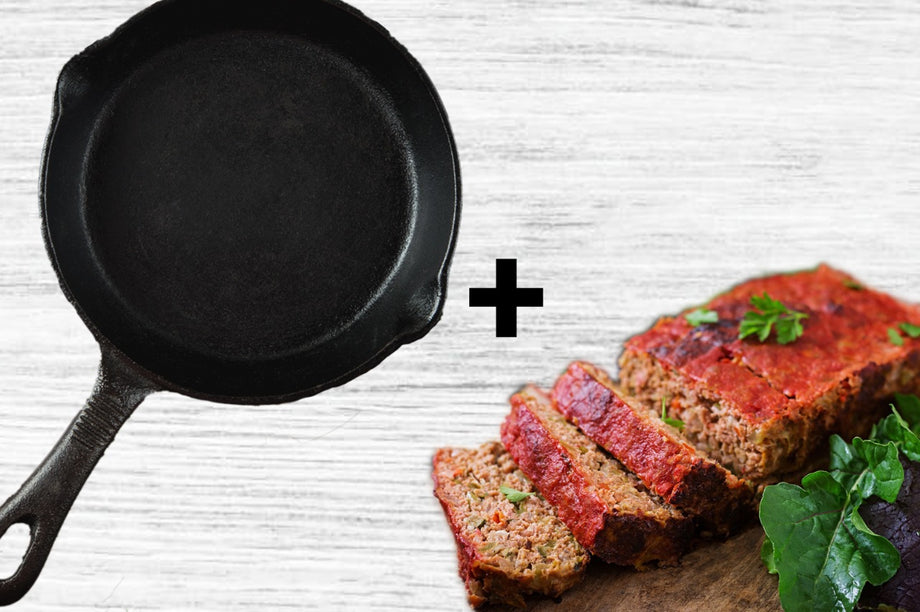 Cast iron skillet meatloaf hotsell