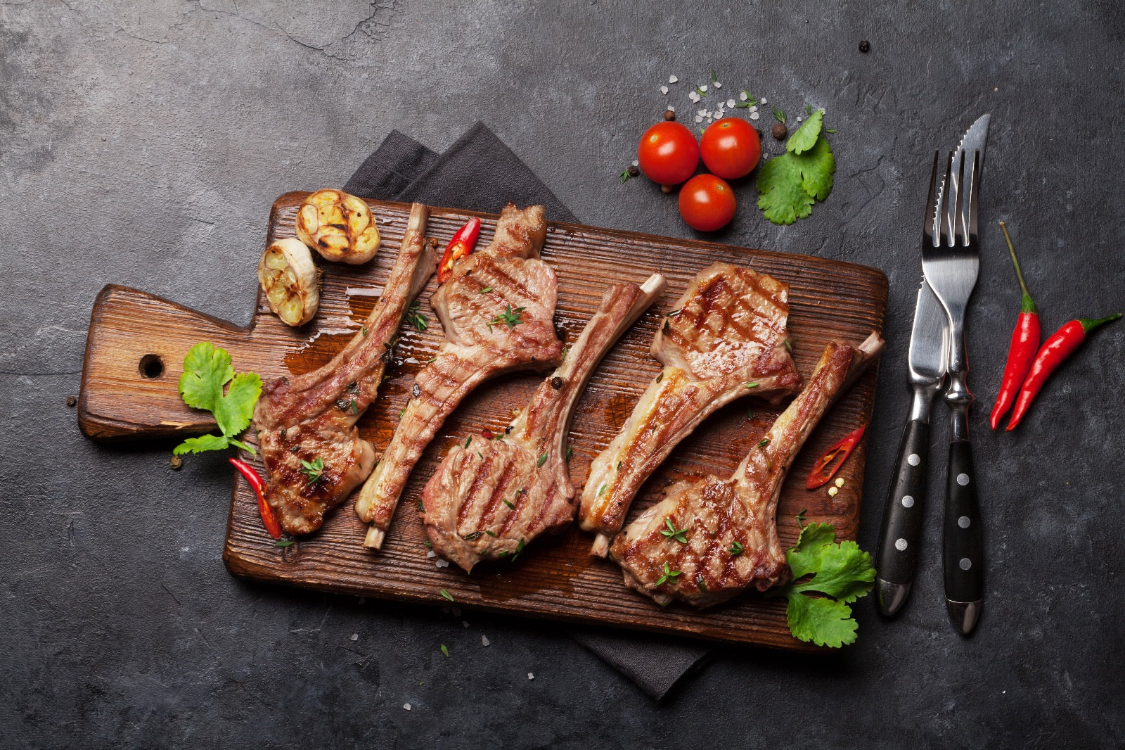 Fresh Lamb Chops - Georges Gourmet